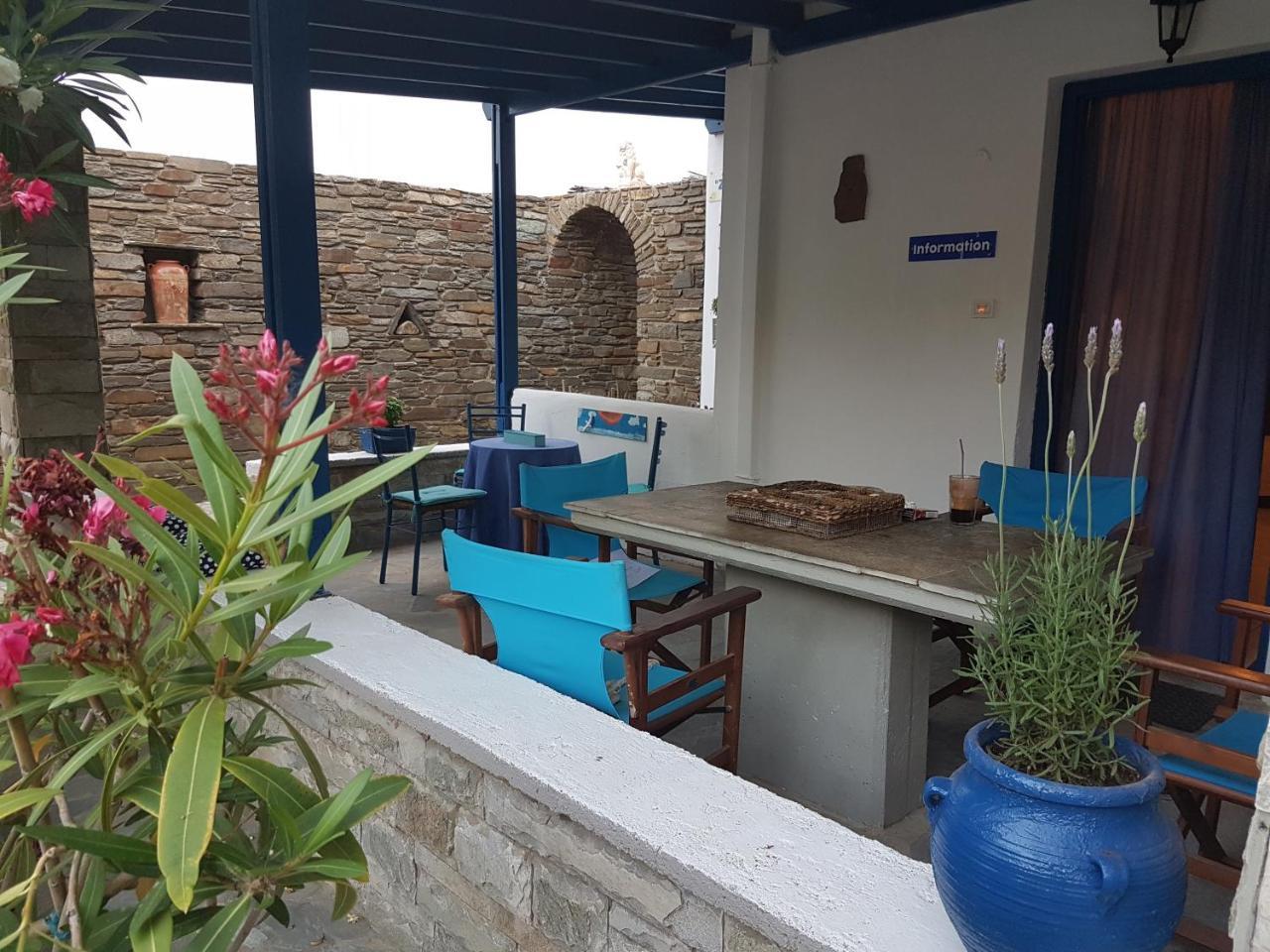 Tinos Apartments Zalonis 圣约阿尼斯 外观 照片
