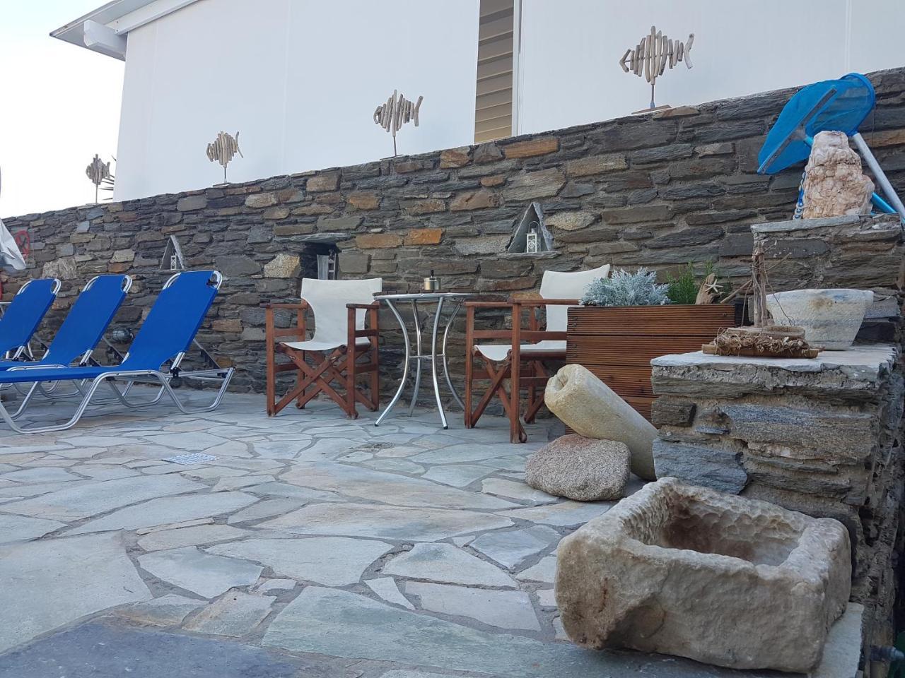Tinos Apartments Zalonis 圣约阿尼斯 外观 照片