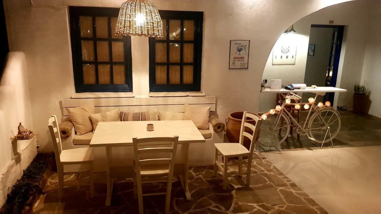 Tinos Apartments Zalonis 圣约阿尼斯 外观 照片